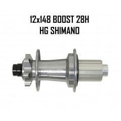 Maza Trasera HOPE PRO 5 28H 12X148mm Boost Silver HG