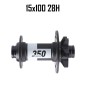 Maza Delantera DT SWISS 350 6-hole J-Bend 15x100 28H