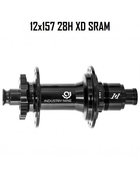 Maza INDUSTRY NINE 101 28H 12x157 XD SRAM Negra